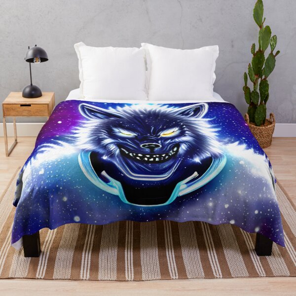 Item preview, Galaxy werewolf designed and sold by BigBrainArtwork.