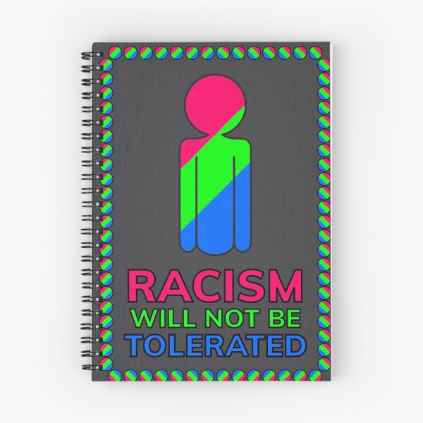 Item preview, Racism Will Not be Tolerated designed and sold by CreepyKards.