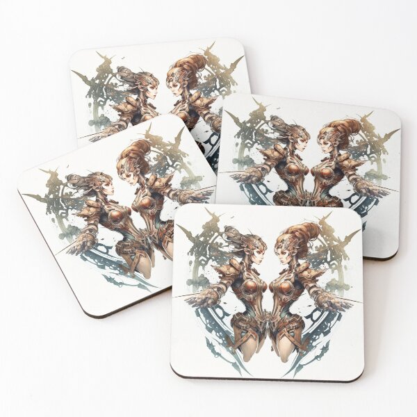 Item preview, Steam Punk Fighting Angels designed and sold by JCatDesign.