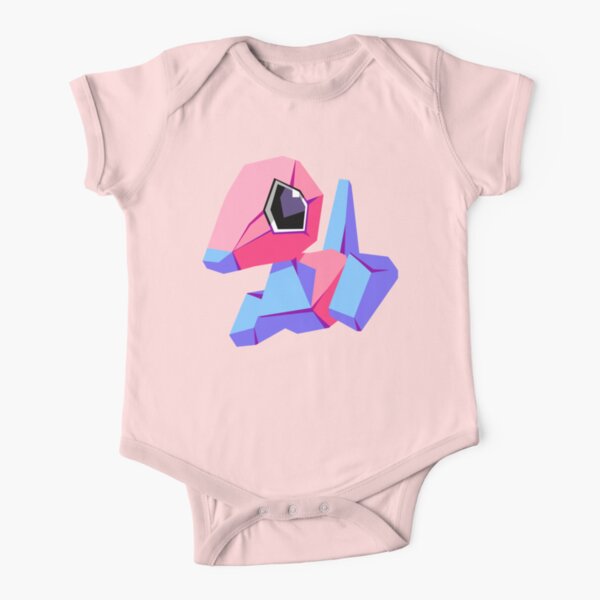 Porygon Short Sleeve Baby One-Piece