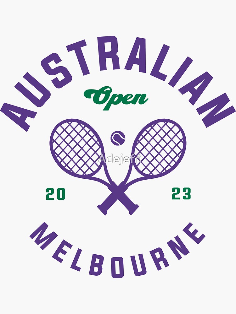 "Tennis Australian open 2023" Sticker for Sale by Adejefri Redbubble
