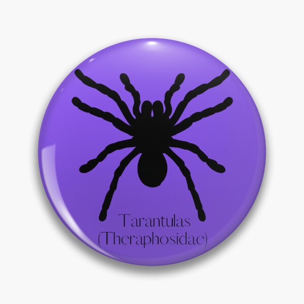 Item preview, Tarantulas (Theraphosidae) Scientific Family Black Silhouette Design designed and sold by EarthArtDesigns.