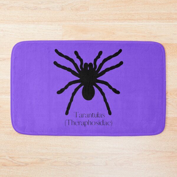 Item preview, Tarantulas (Theraphosidae) Scientific Family Black Silhouette Design designed and sold by EarthArtDesigns.