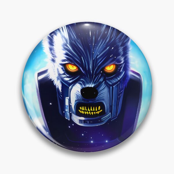 Item preview, Galaxy wolf designed and sold by BigBrainArtwork.