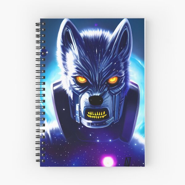 Item preview, Galaxy wolf designed and sold by BigBrainArtwork.