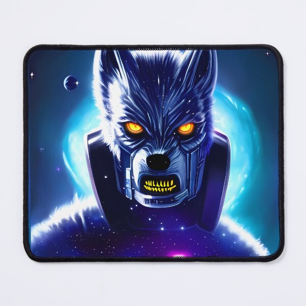 Item preview, Galaxy wolf designed and sold by BigBrainArtwork.