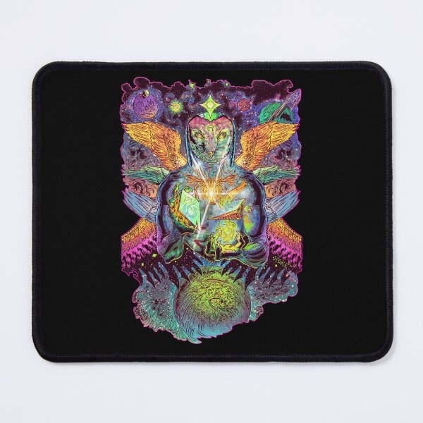 Item preview, Celestial Owl with The Device Restored in Color designed and sold by RHokeArt.