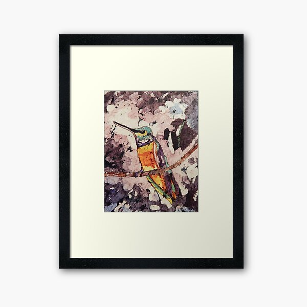 Hummingbird Framed Art Print