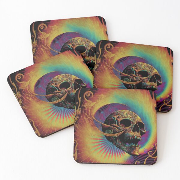 Item preview, Pattern skull designed and sold by MindTankArt.