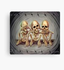the comics Canvas Print