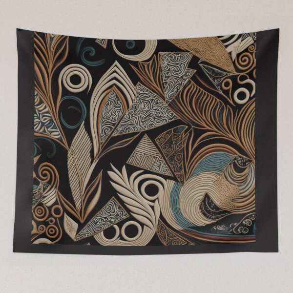 Item preview, Golden Pattern  designed and sold by MindTankArt.