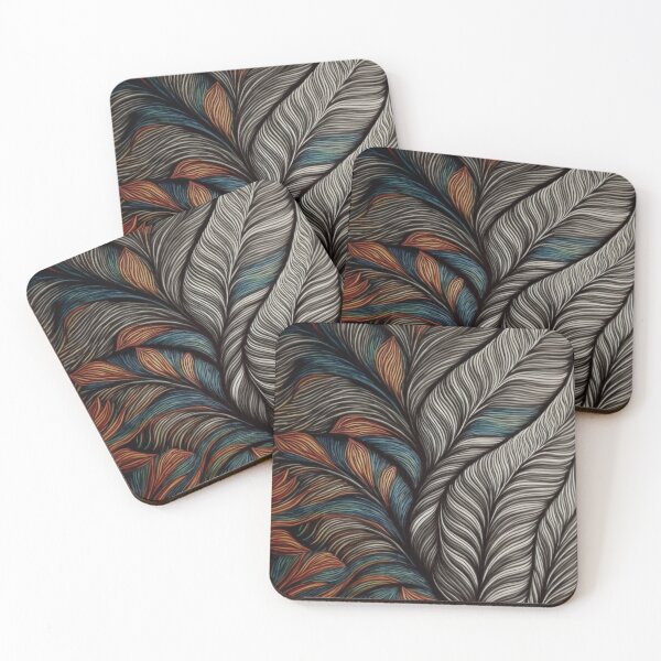 Item preview, Feather Pattern  designed and sold by MindTankArt.