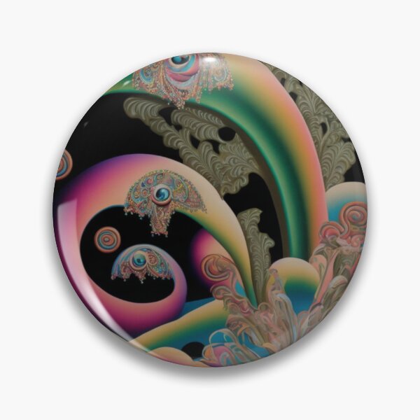 Item preview, Feather Trippy Pattern  designed and sold by MindTankArt.