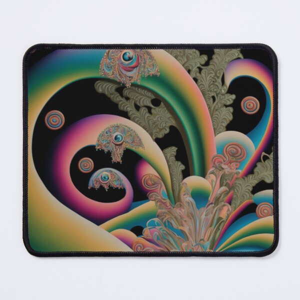 Item preview, Feather Trippy Pattern  designed and sold by MindTankArt.