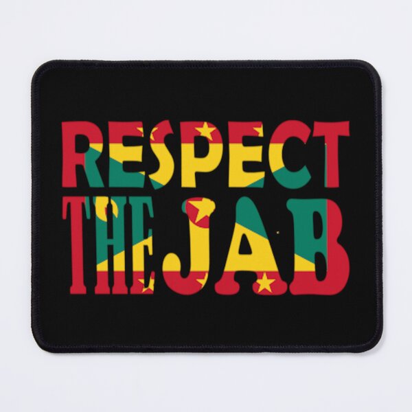 Item preview, St Georges Grenada - Respect The Jab - Grenadian Flag designed and sold by Soca-Mode.