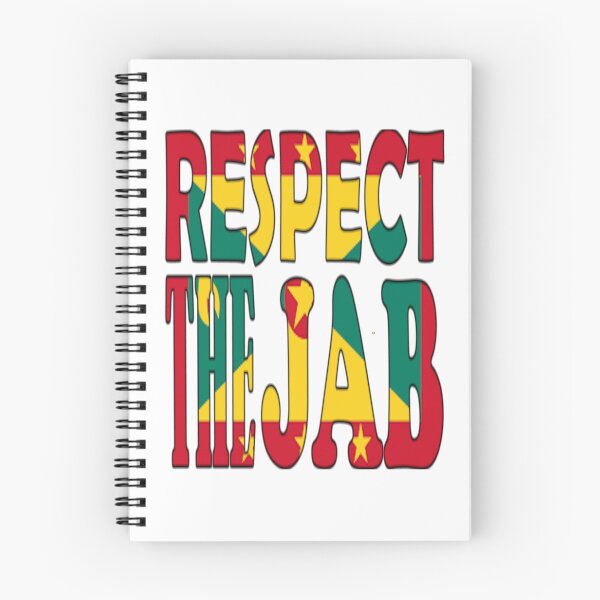Item preview, St Georges Grenada - Respect The Jab - Grenadian Flag designed and sold by Soca-Mode.