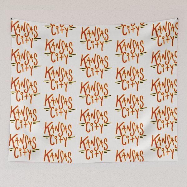 Item preview, Kansas City Football Text designed and sold by LockedUp.