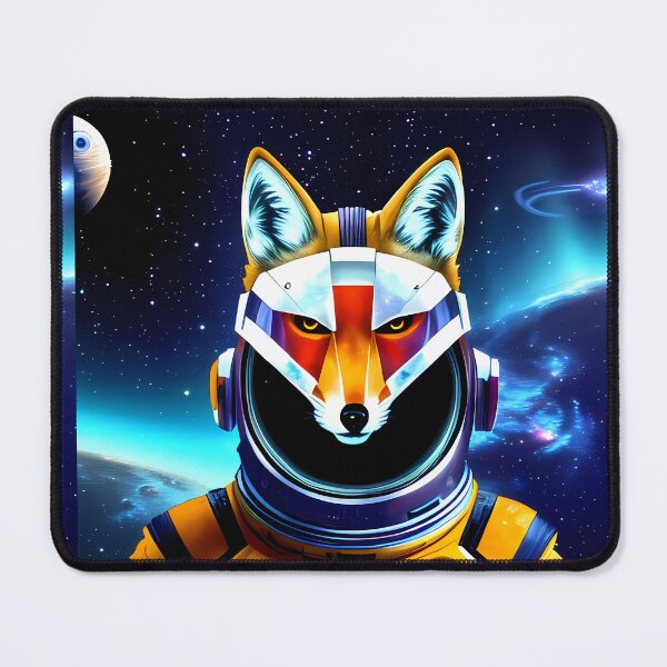 Item preview, Space fox designed and sold by BigBrainArtwork.