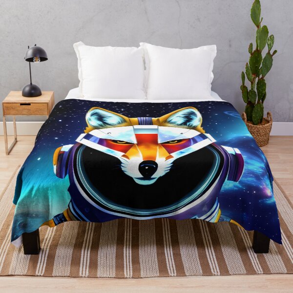 Item preview, Space fox designed and sold by BigBrainArtwork.