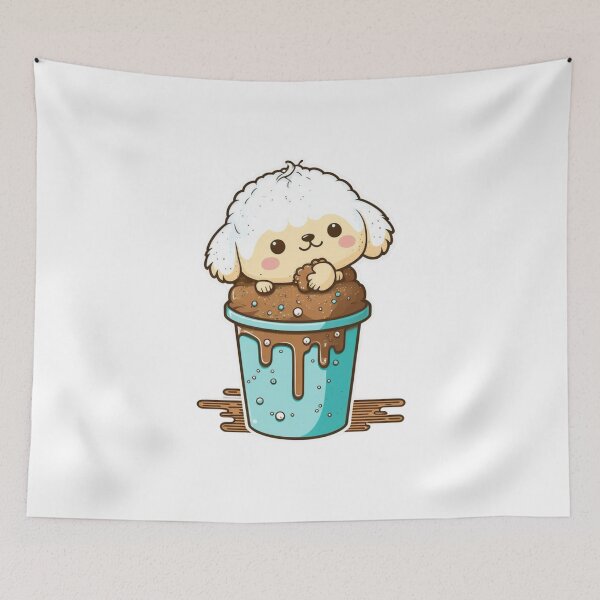 Item preview, puppuccino designed and sold by printiesart.