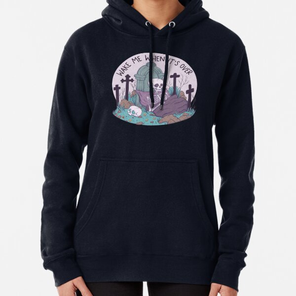 Item preview, Wake me when it’s over - skeleton designed and sold by Jess.a.creates.