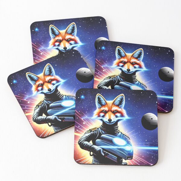 Item preview, Lone Survivor fox designed and sold by BigBrainArtwork.