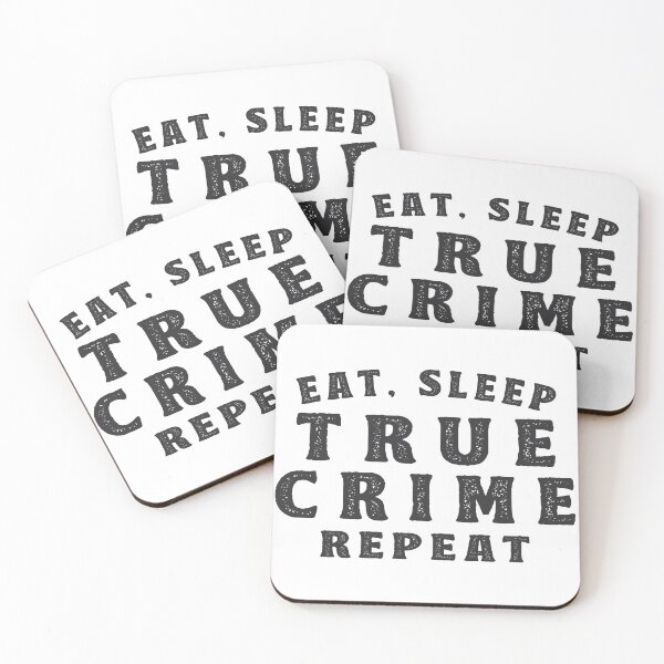 Item preview, Eat Sleep True Crime Junkie Gift designed and sold by TonySpencer.