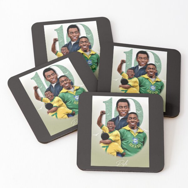 Item preview,  Hale Pele World Cup Football Legend Brazil Art - Pele Soccer  designed and sold by sagestar.