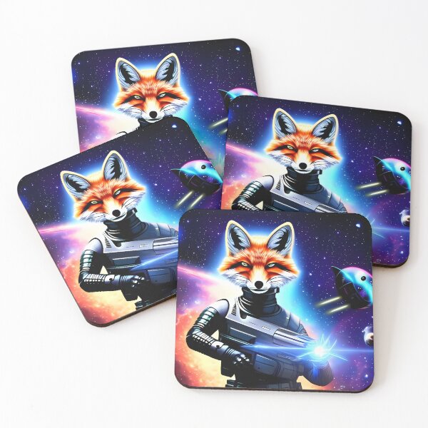 Item preview, Lone Survivor fox designed and sold by BigBrainArtwork.