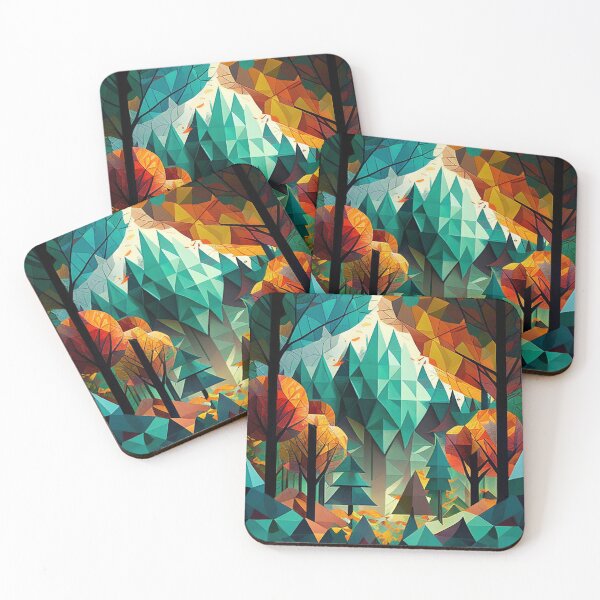 Item preview, Movimiento vibrante en el bosque designed and sold by Colourpixels.