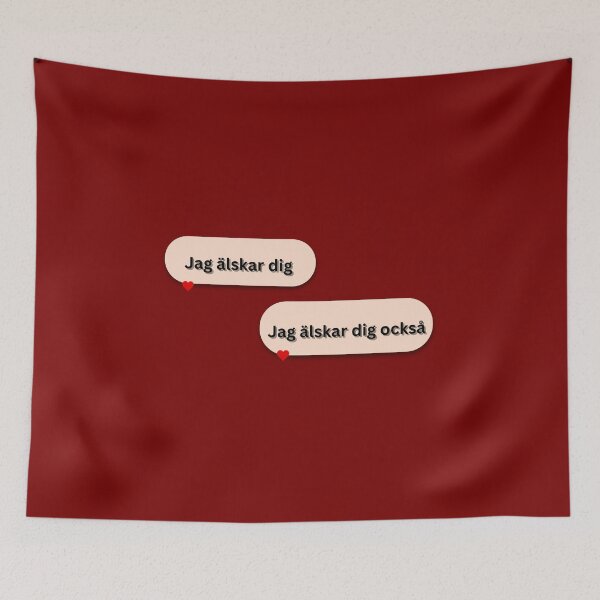 Item preview, Jag älskar dig-Text message designed and sold by Caviar-Studio.