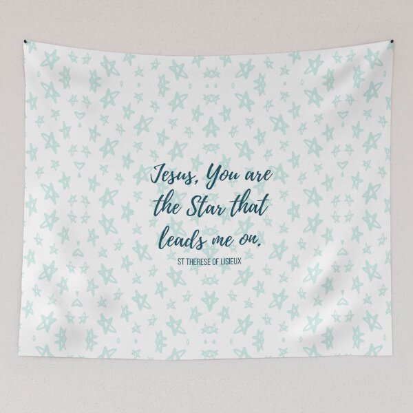 Item preview, Jesus, my Star (blue) designed and sold by CarolineTherese.