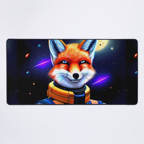Item preview, Fox astronaut designed and sold by BigBrainArtwork.