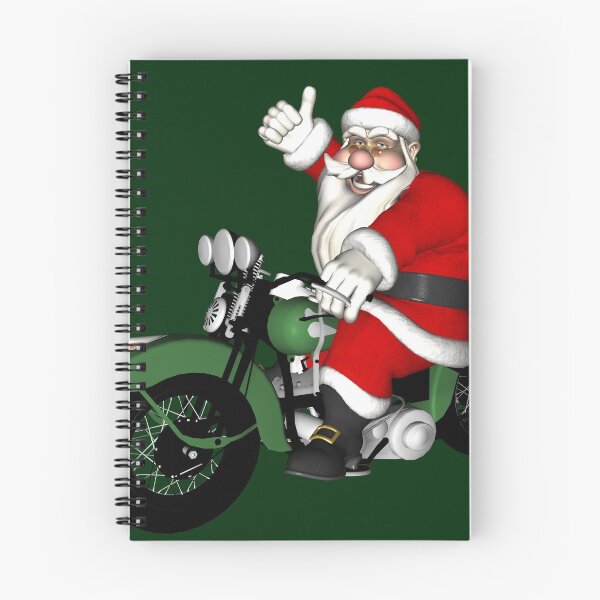 Item preview, - Vintage Biker Santa Claus  designed and sold by Mythos57.