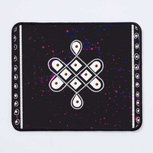 Item preview, Dot kolam/muggu/sikku kolam - Space tile designed and sold by ShreecreatE.