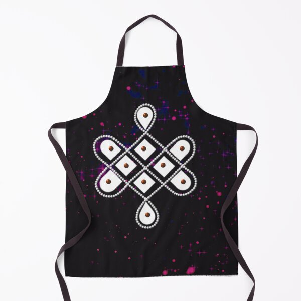 Item preview, Dot kolam/muggu/sikku kolam - Space tile designed and sold by ShreecreatE.