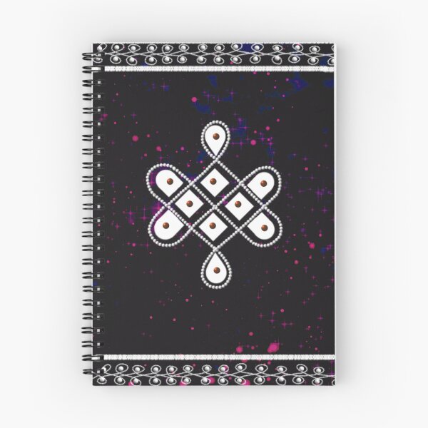 Item preview, Dot kolam/muggu/sikku kolam - Space tile designed and sold by ShreecreatE.