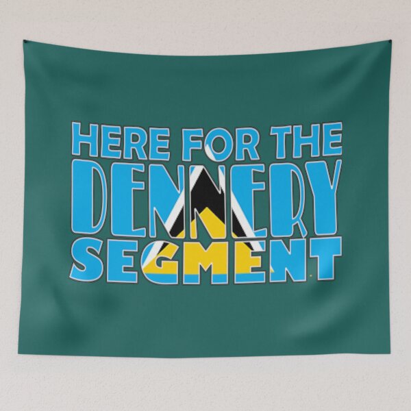 Item preview, St Lucia Flag - Here For The Dennery Segment - Soca Mode designed and sold by Soca-Mode.