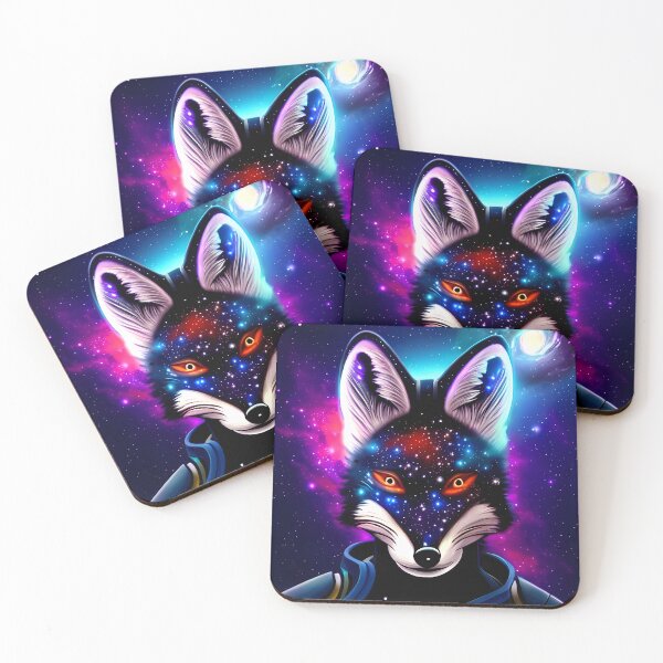 Item preview, Celestial fox designed and sold by BigBrainArtwork.