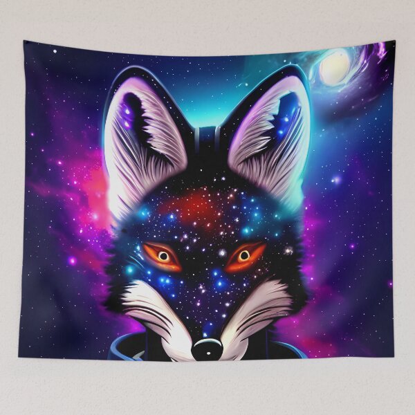 Item preview, Celestial fox designed and sold by BigBrainArtwork.