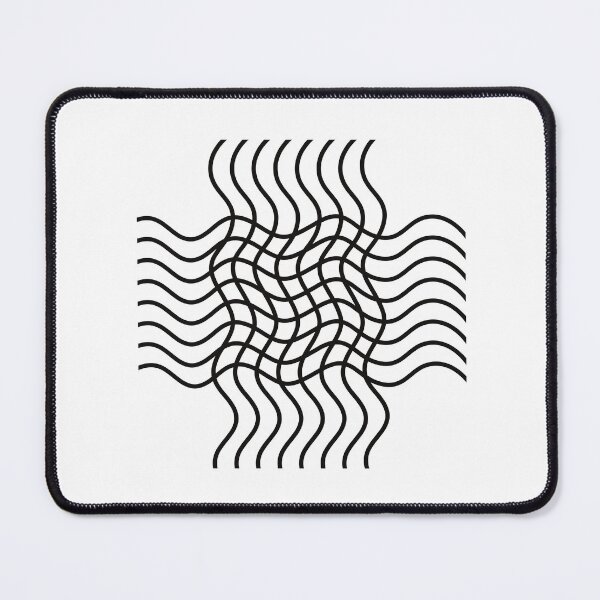 Item preview, GRID SQUIGGLE  ON WHITE  designed and sold by EllieMonroe.