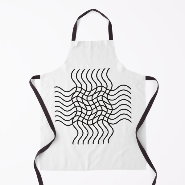 Item preview, GRID SQUIGGLE ON WHITE designed and sold by EllieMonroe.