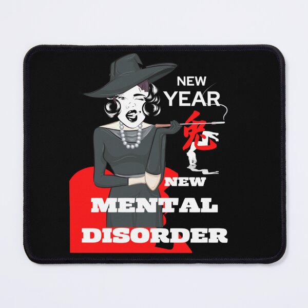Item preview, New Year New Mental Disorder designed and sold by Flirt-Teez.
