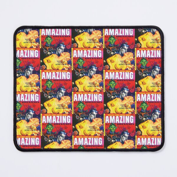 Item preview, Amazing Adventures Vol.04 1950's Science Fiction Comic Cover Invasion of the Love Robots designed and sold by AllTheFaeThings.