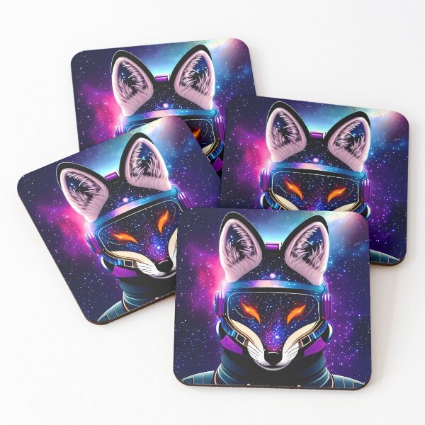 Item preview, Celestial fox designed and sold by BigBrainArtwork.