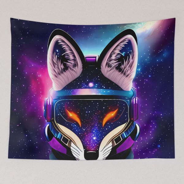 Item preview, Celestial fox designed and sold by BigBrainArtwork.