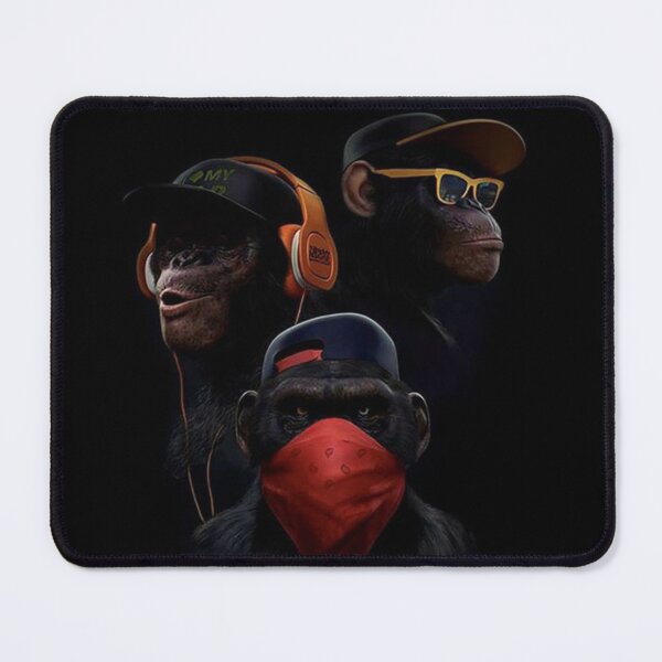 Item preview, 3 monkey designed and sold by RA7Store.