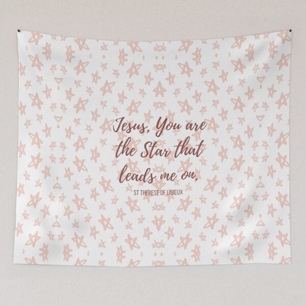 Item preview, Jesus, my Star (pink/red) designed and sold by CarolineTherese.