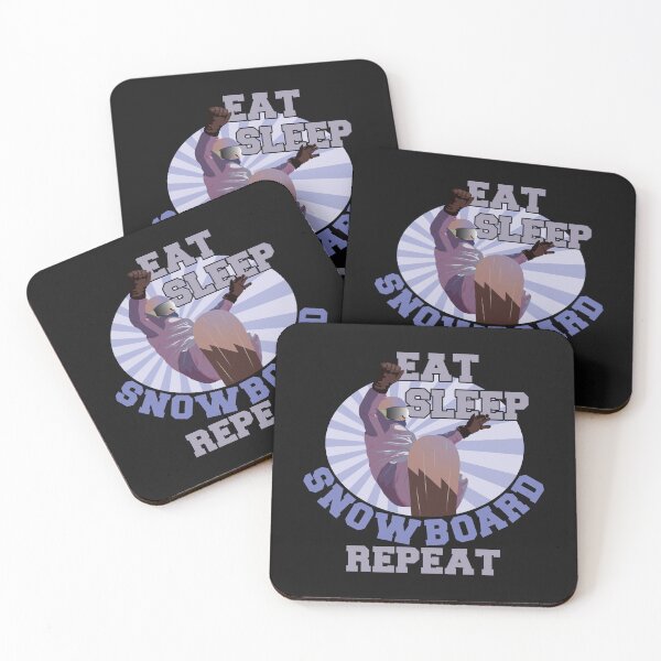 Item preview, Eat Sleep Snowboard Repeat | Snowboarding designed and sold by DrawingBoard.