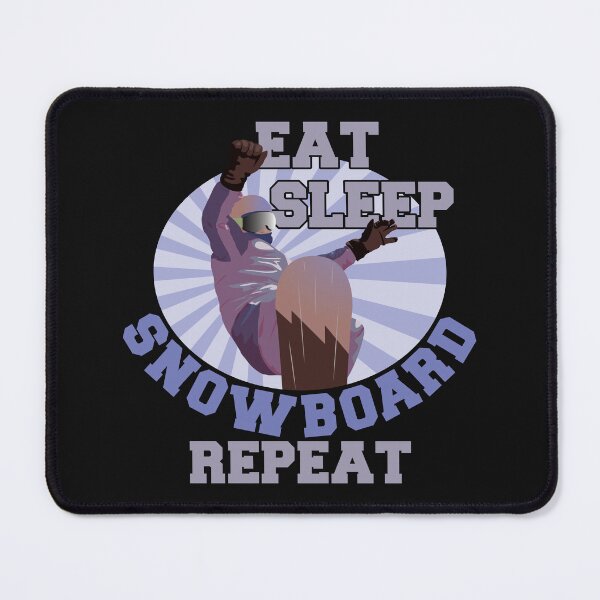 Item preview, Eat Sleep Snowboard Repeat | Snowboarding designed and sold by DrawingBoard.